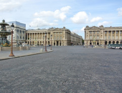 Across the square