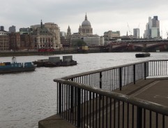 View of the river Thames