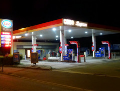 Striptease at the gas station