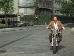 On the motorcycle