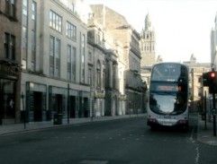 In a bus