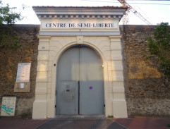 Prison gate