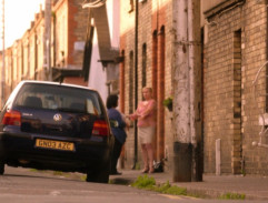 Rosie takes her daughter to school