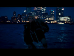 Flight over the river