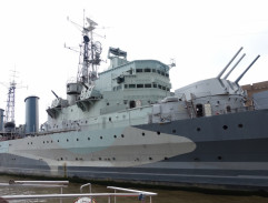 Flight over the river