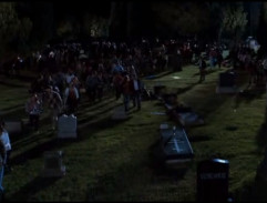 Cinema at the cemetery