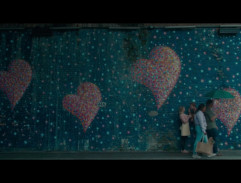 Wall with hearts